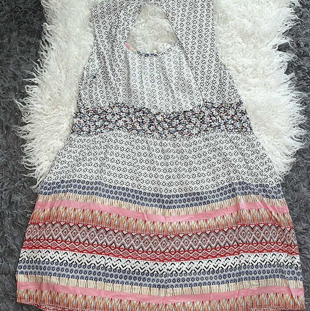 Adorable En creme print dress