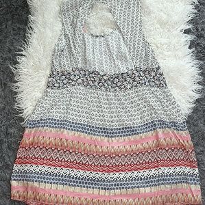 Adorable En creme print dress