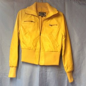Mustard jacket