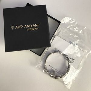 Alex and Ani Heart's Beat Wrap bracelet