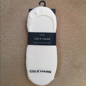 2 Pair Cole Haag Cotton No Show Liners