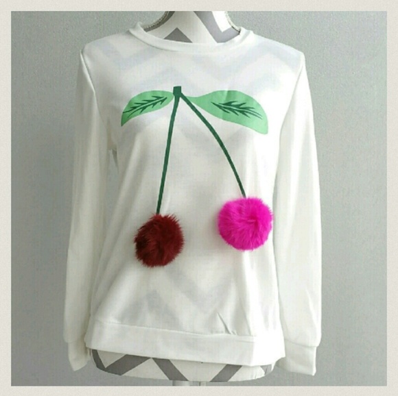 "PLEASE WITH A CHERRY ON TOP" top - Picture 3 of 4