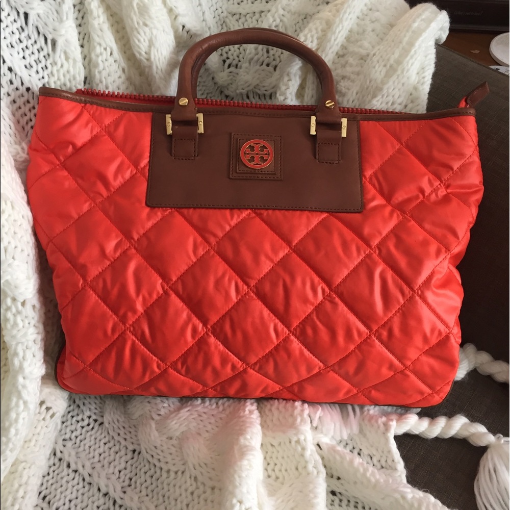 Orange Tory burch bag