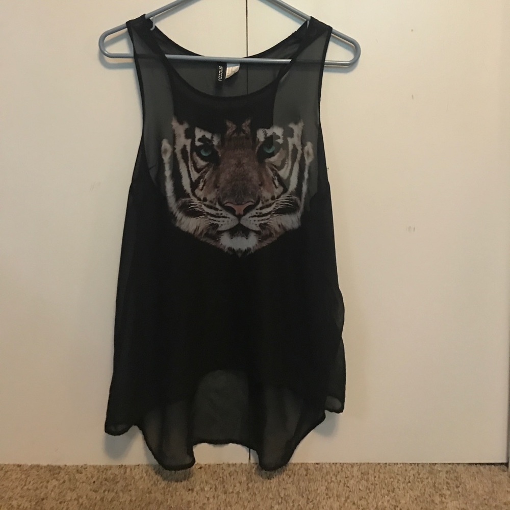 Tiger tank top