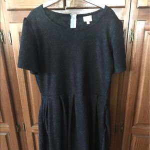 LuLaRoe Black Amelia XL