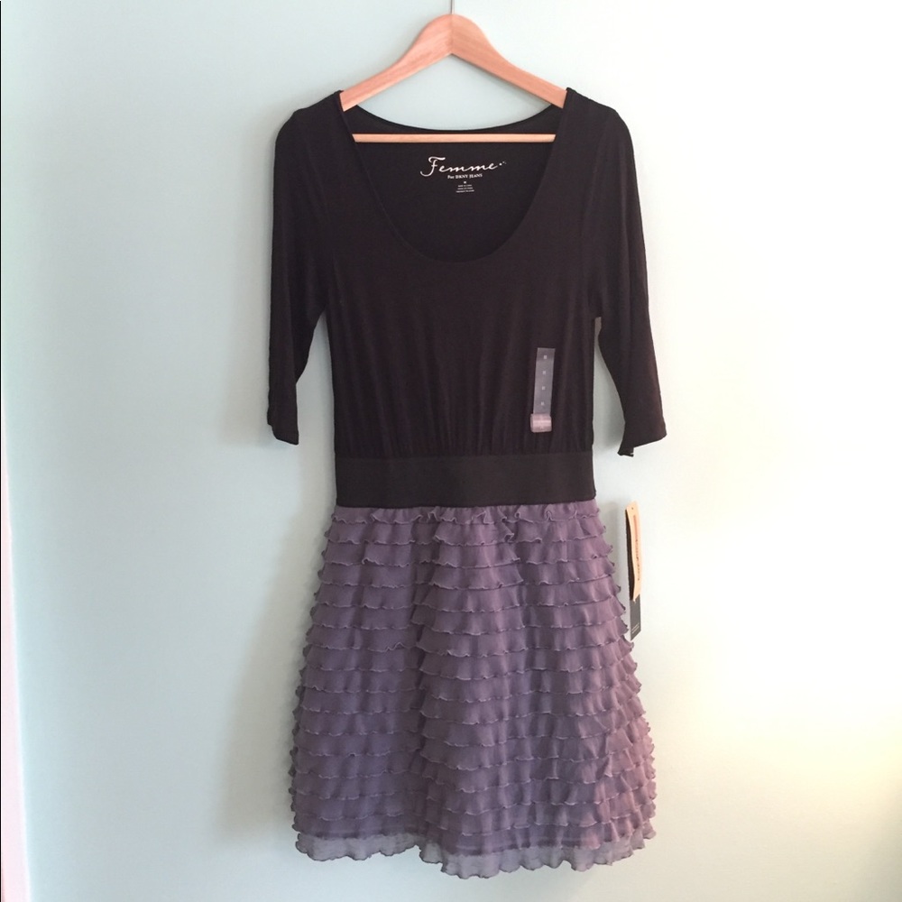 NWT ruffle dress