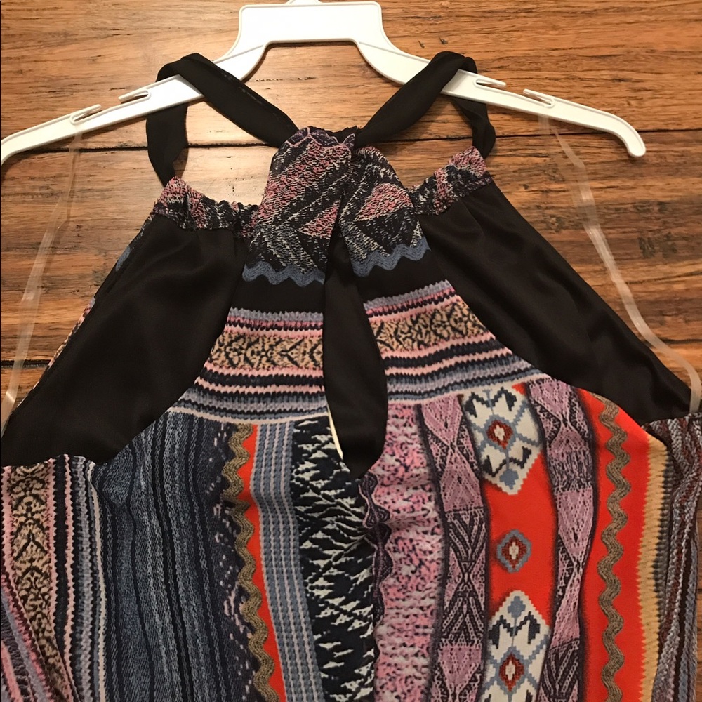 Colorful Tribal Maxi Dress - Picture 5 of 7