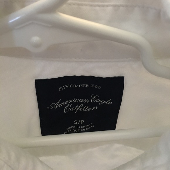 White button down top from American Eagle - Picture 2 of 3