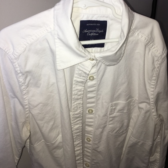 White button down top from American Eagle - Picture 3 of 3