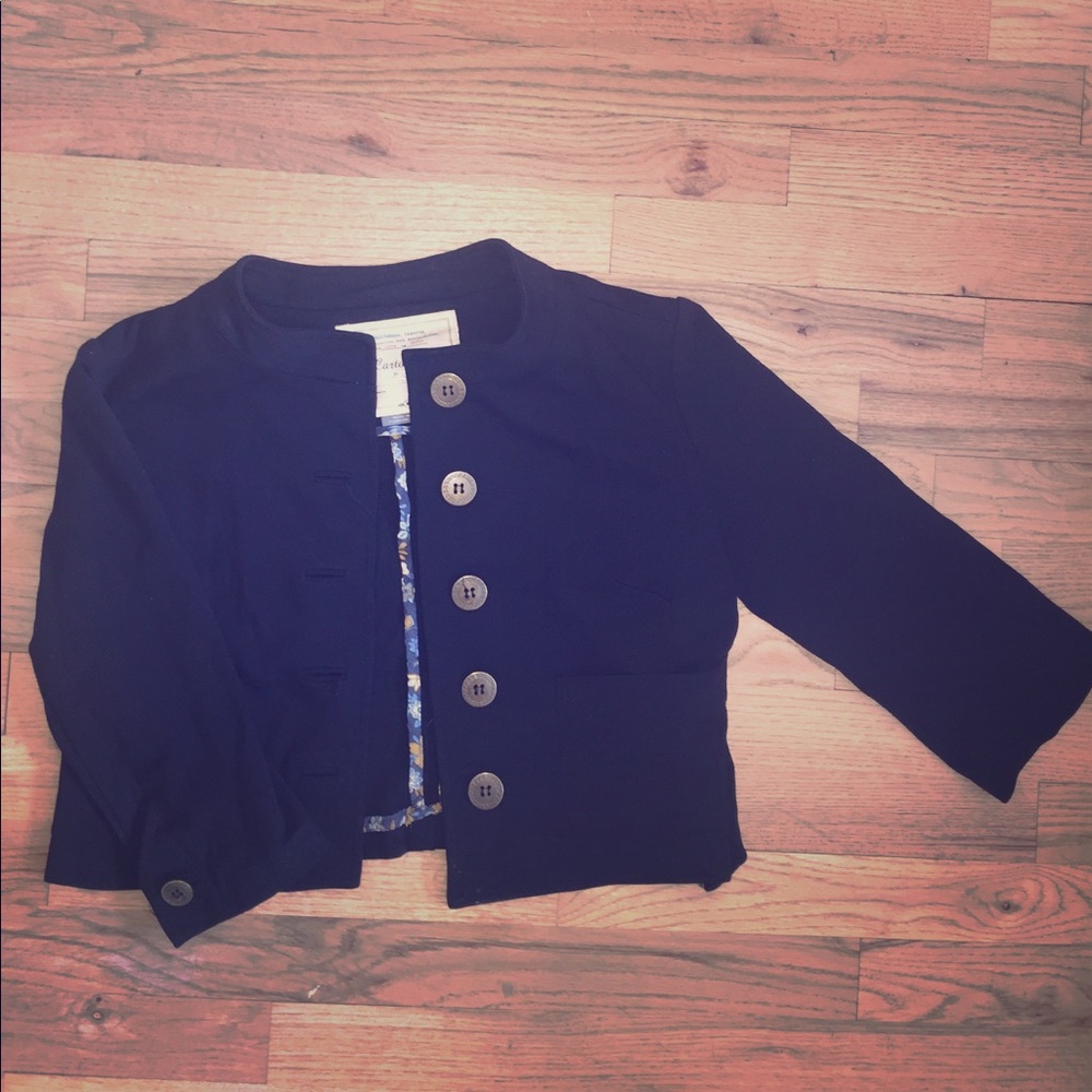 Anthropologie Cropped Blazer
