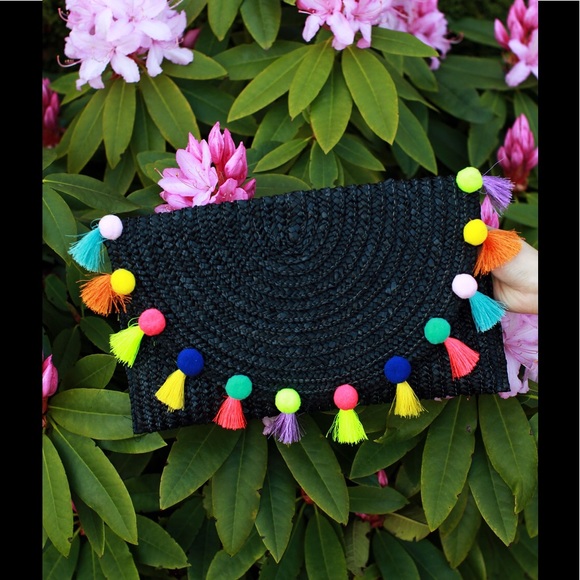 LAST ONE! Pom Pom Clutch - Picture 3 of 8