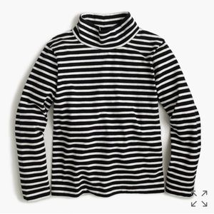 J.crew striped turtleneck shirt