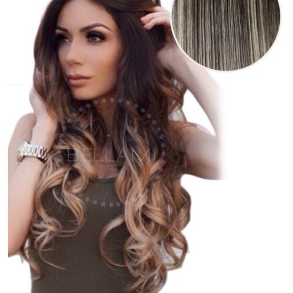 Guy tang balyage clip in hair extensions