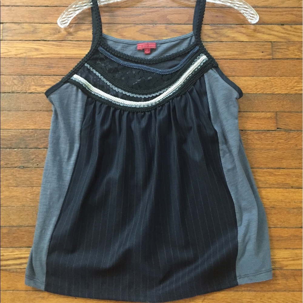 Anthropologie lace embellished top!