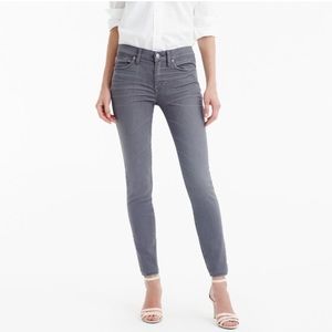 J.crew grey toothpick jeans