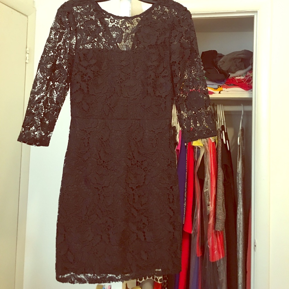 J.Crew Collection Lace Floral Dress. 00.