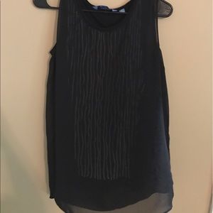 Simply Vera layered high low sleeveless blouse