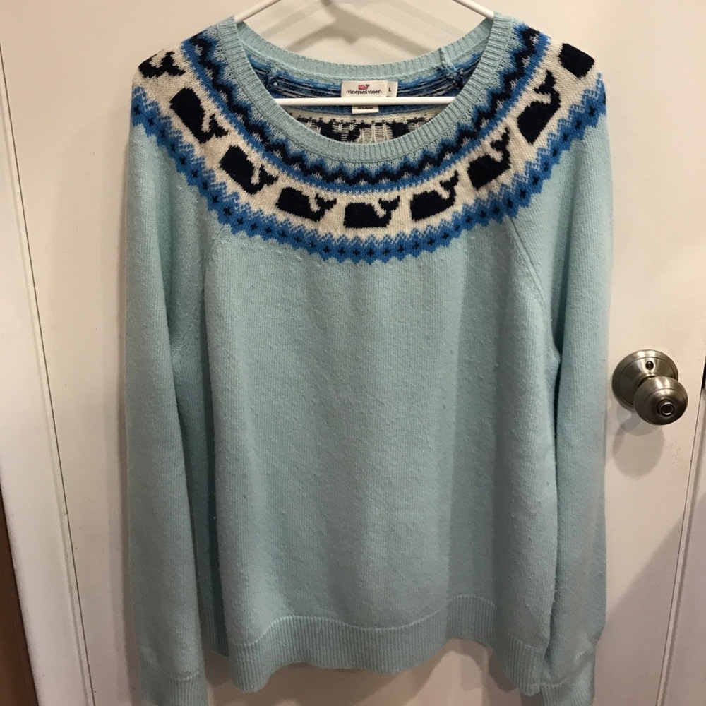 Whale sweater