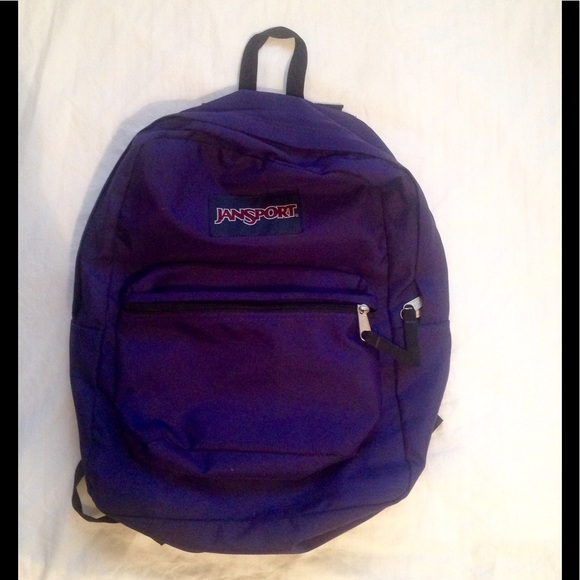 dark purple backpack