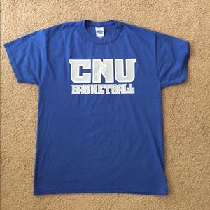 CNU basketball tee