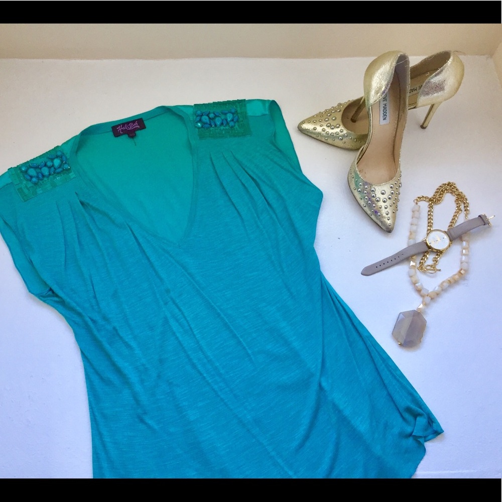 Hale Bob Silk Back Top Sz. XS