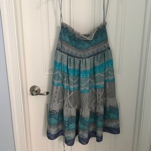 American Eagle Strapless Dress