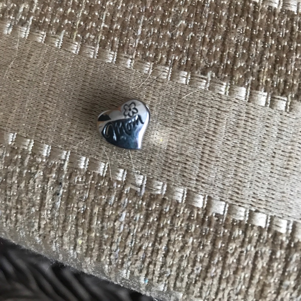 Stainless steel Mom charm