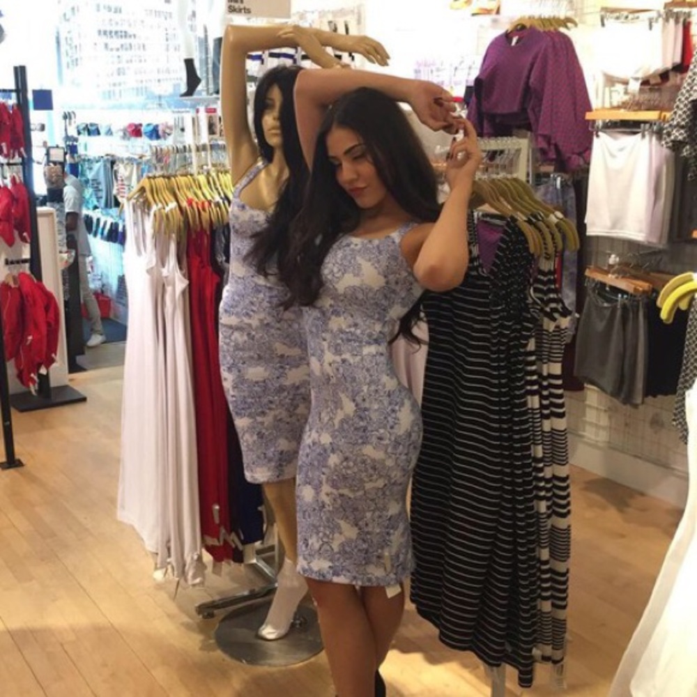 •SOLD• Floral Ponte Dress