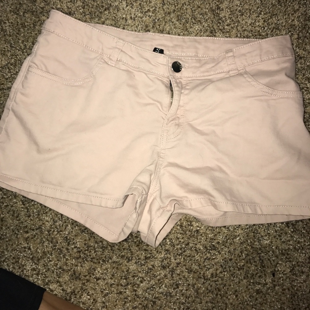 Light pink shorts