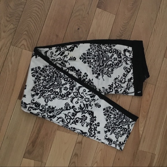Zara Woman Damask Print Pants - Picture 3 of 3