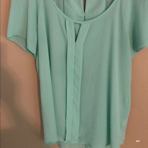 Roe & Co short sleeve flowy blouse