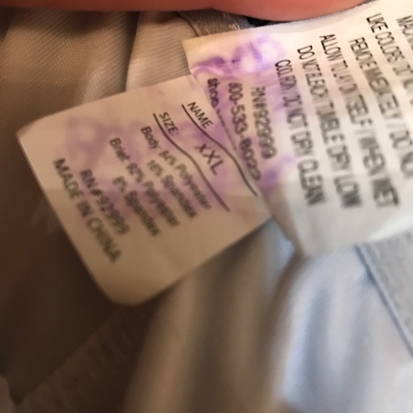 Colorful circle-stripe Varsity cheer shorts - Picture 4 of 4