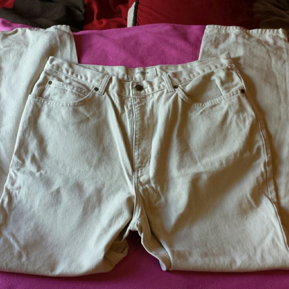 Jones sports jeans tan size 16