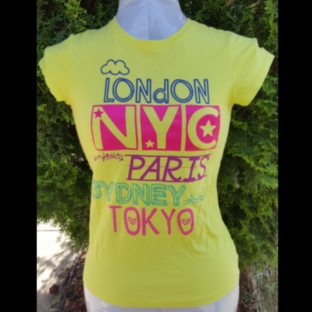 Exciting Yellow Graphic T-Shirt