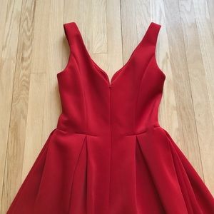 NWT Red full skirt anthropologie dress by Ali Ro