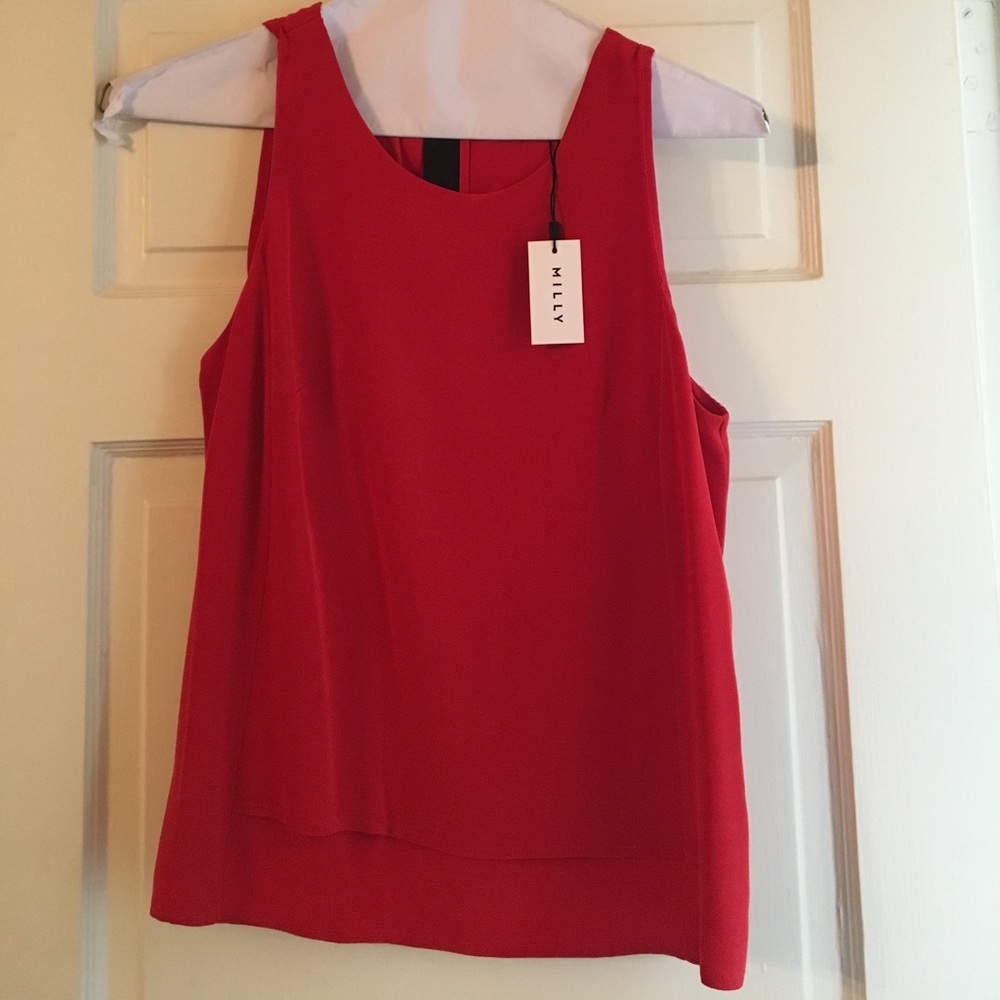 Milly NWT Silk Top