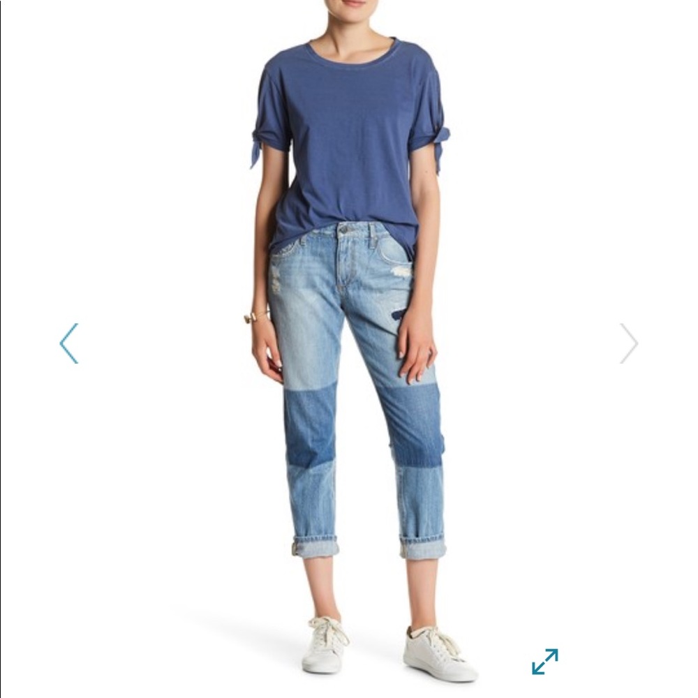 Joes jeans loose boyfriend crop