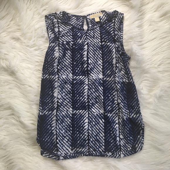 Michael Kors Tops - 💕 PRICE FIRM Michael Kors Blue Blouse
