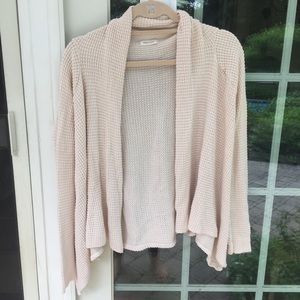 Silence + Noise waffle cardigan