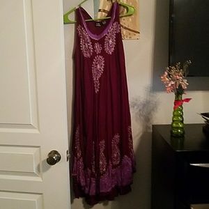 Purple dress one size