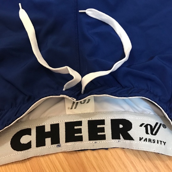 Royal blue Varsity Cheer shorts - Picture 2 of 4