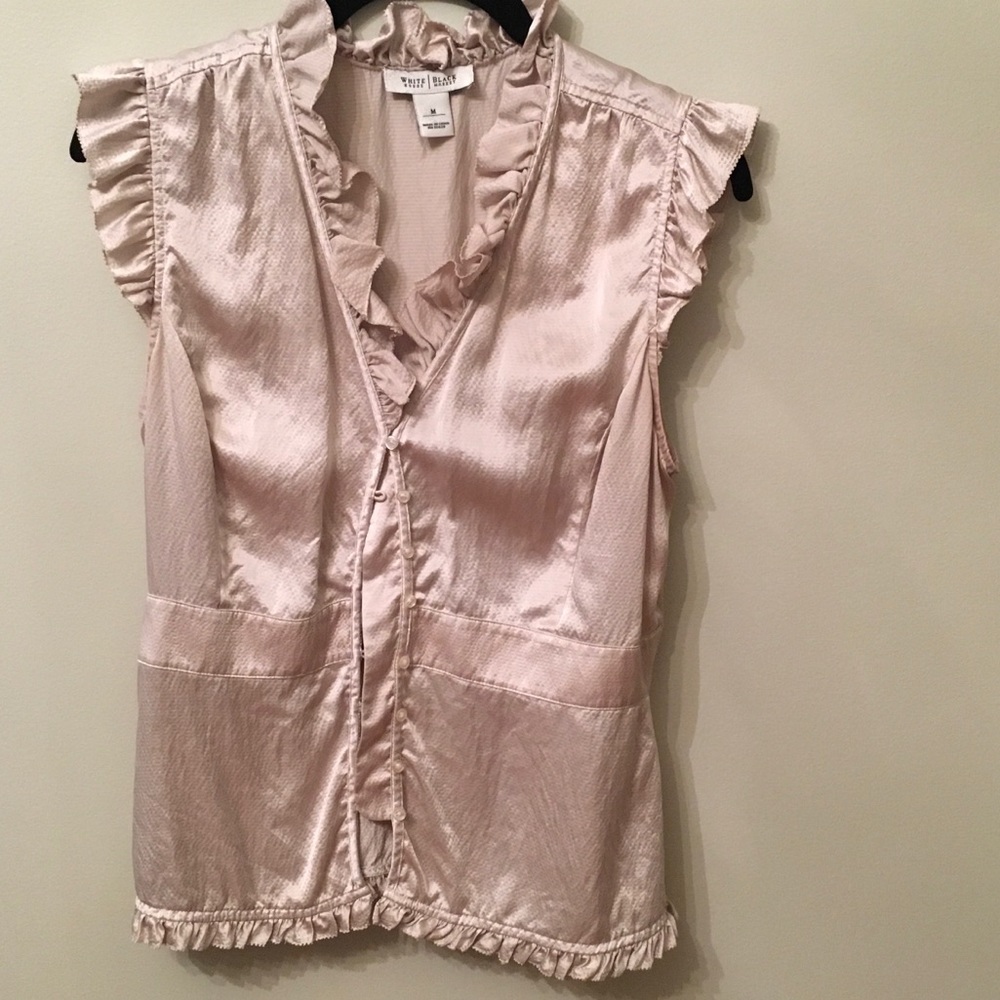 WHBM silk top