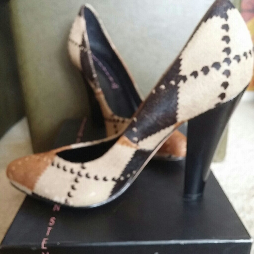 Steve Madden argyle shoes worn twice