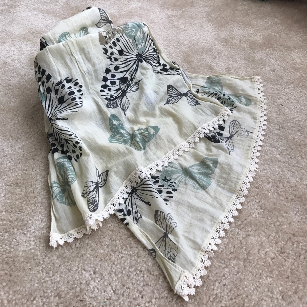 Disaster Designs Butterfly Scarf