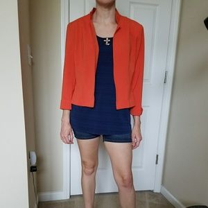 Sharagano orange blazer