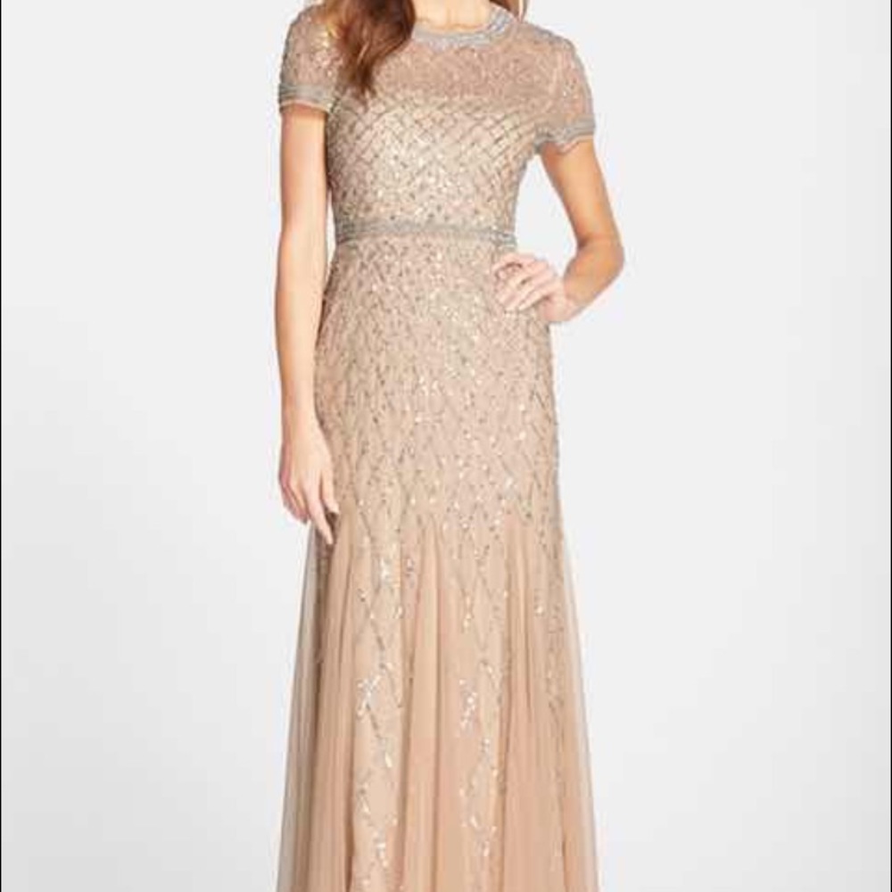 Adrianna Papell Sequin Gown