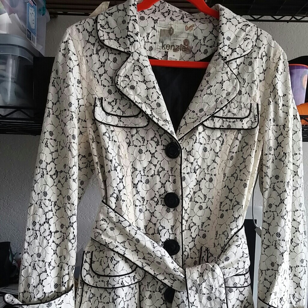 Kensie lace jacket