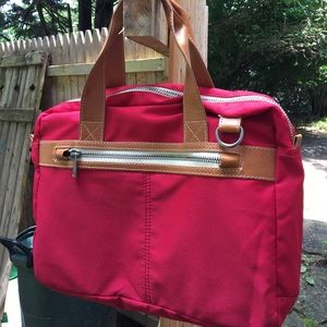 J Fold Montreal top handle nylon tote