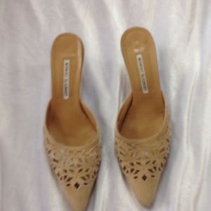 Manolo Blahnik 1 1/2" Heels