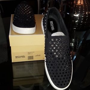 Michael Kors black stud shoes